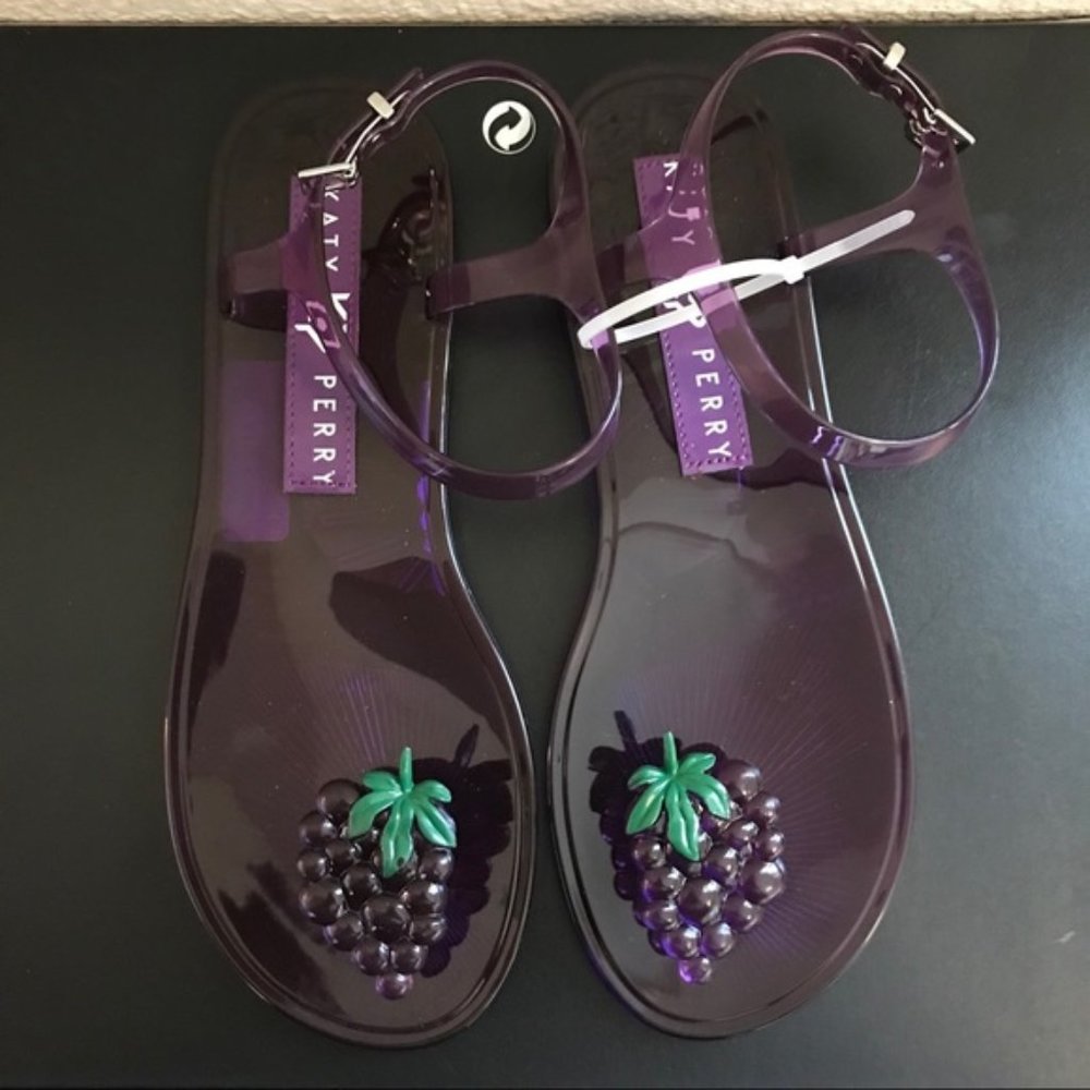 Katy Perry Grape Sandals(peach sold separately)